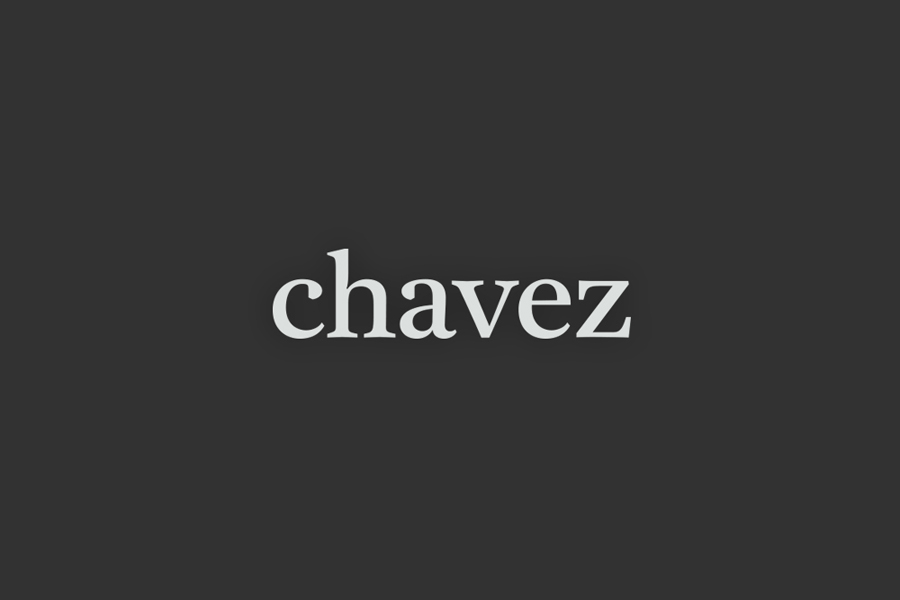 Chavez designed by F?da – Logotype for Austin based Mexican restaurant Chavez designed by F?da