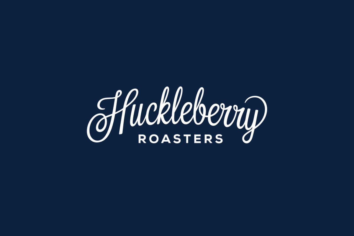 Huckleberry咖啡烘焙企业vi形象设计，logo设计