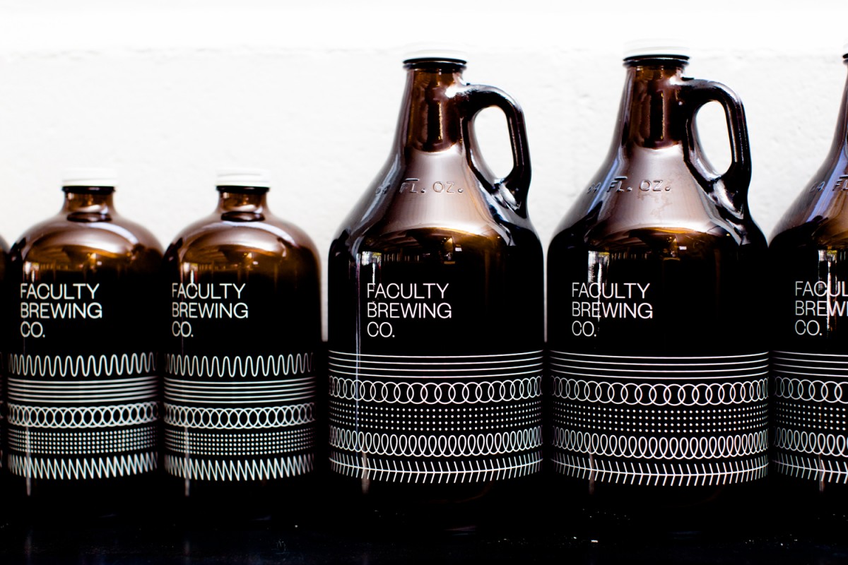 温哥华Faculty啤酒公司产品包装设计，产品品牌形象塑造