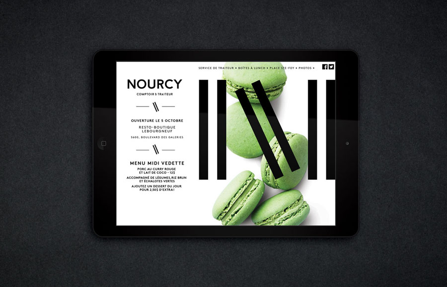 快餐品牌Nourcy餐饮品牌全案设计，vi设计