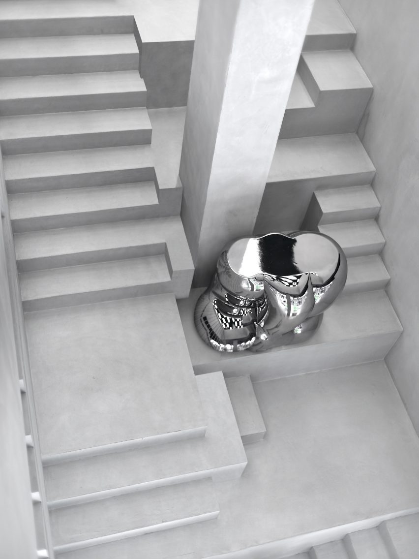 Axel Arigato Copenhagen flagship store, designed in collaboration with Christian Halleröd
