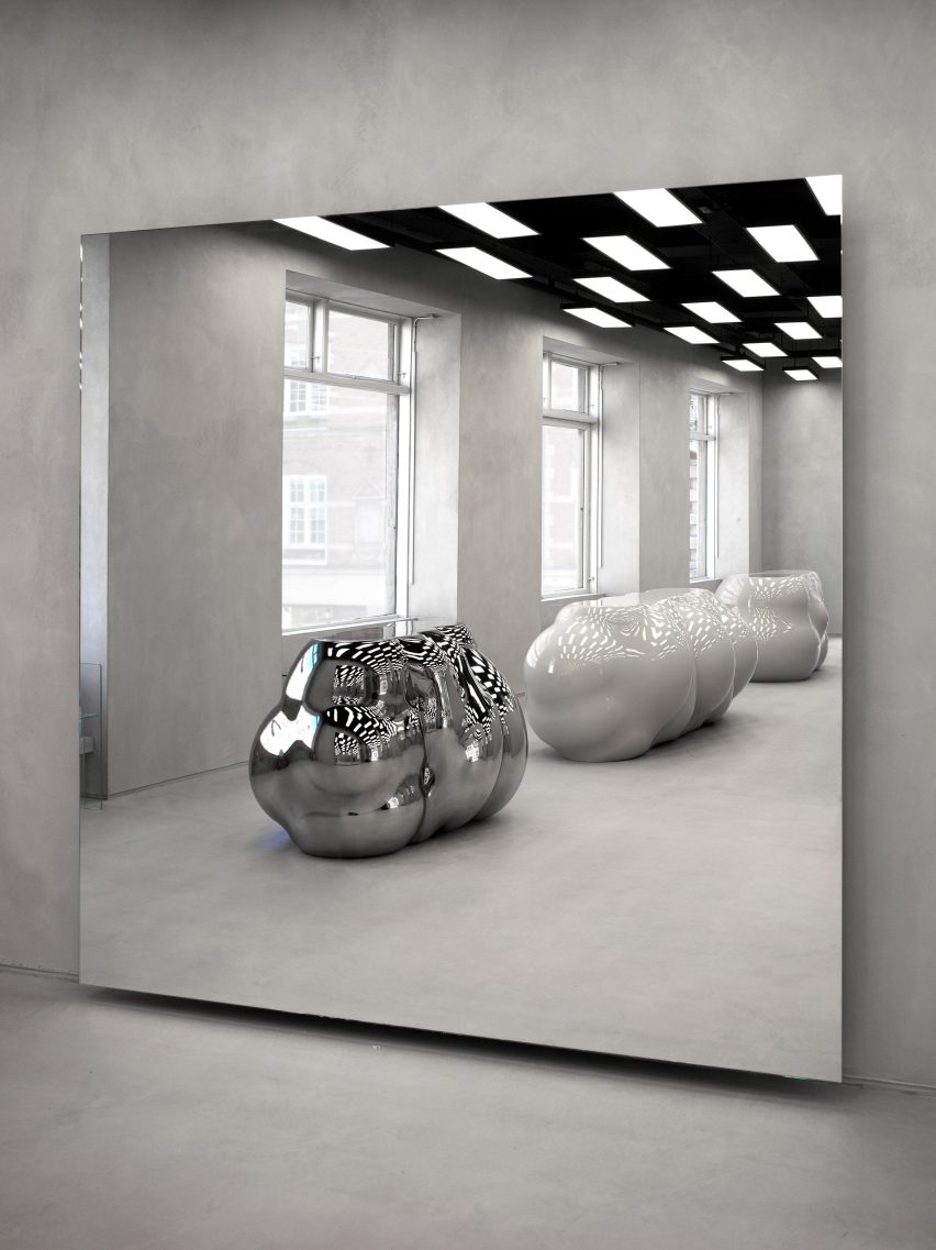 Axel Arigato Copenhagen flagship store, designed in collaboration with Christian Halleröd