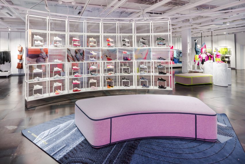 耐克Nike伦敦旗舰店空间设计装修