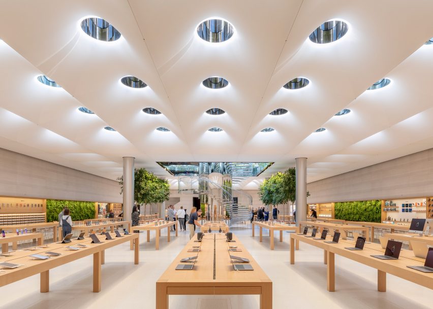 第五大道苹果旗舰店设计，快乐新鲜和美