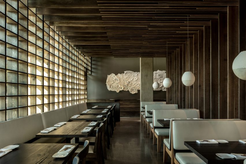 日本绿色概念主题餐厅设计，舒适惬意，与众不同
