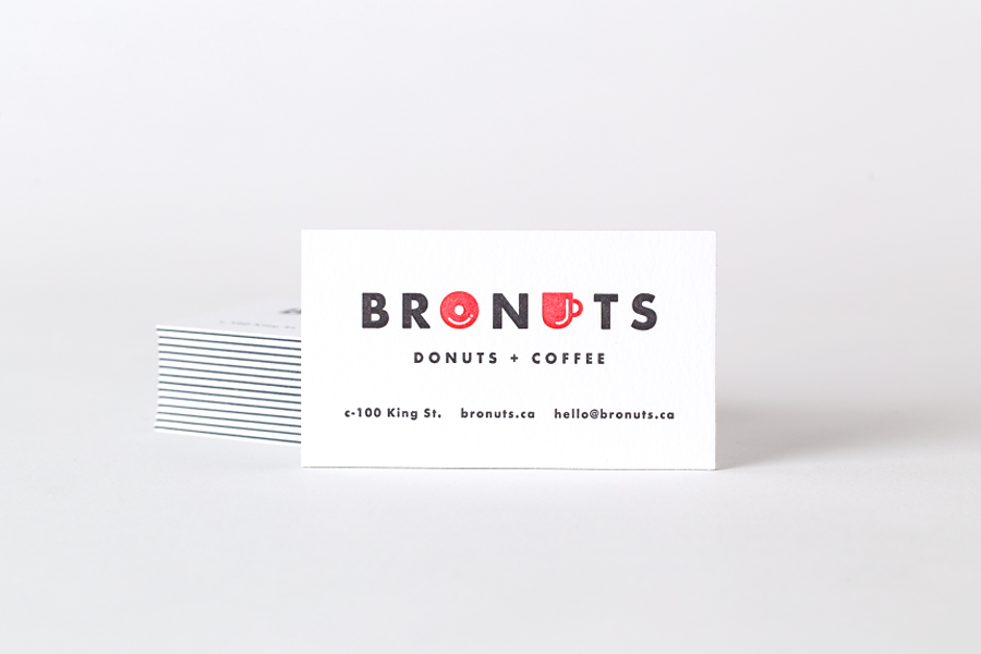 Bronuts品牌vi设计，名片设计