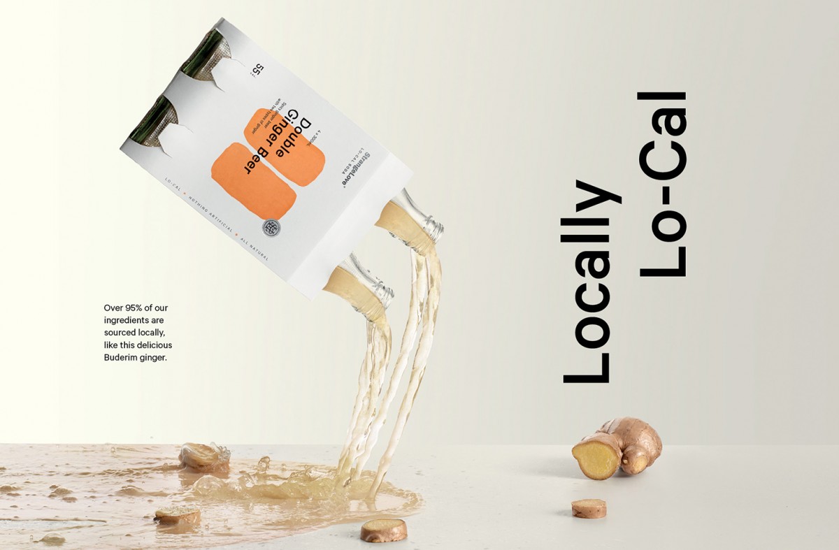 澳大利亚软饮料品牌奇爱Lo-Cal苏打水产品包装设计