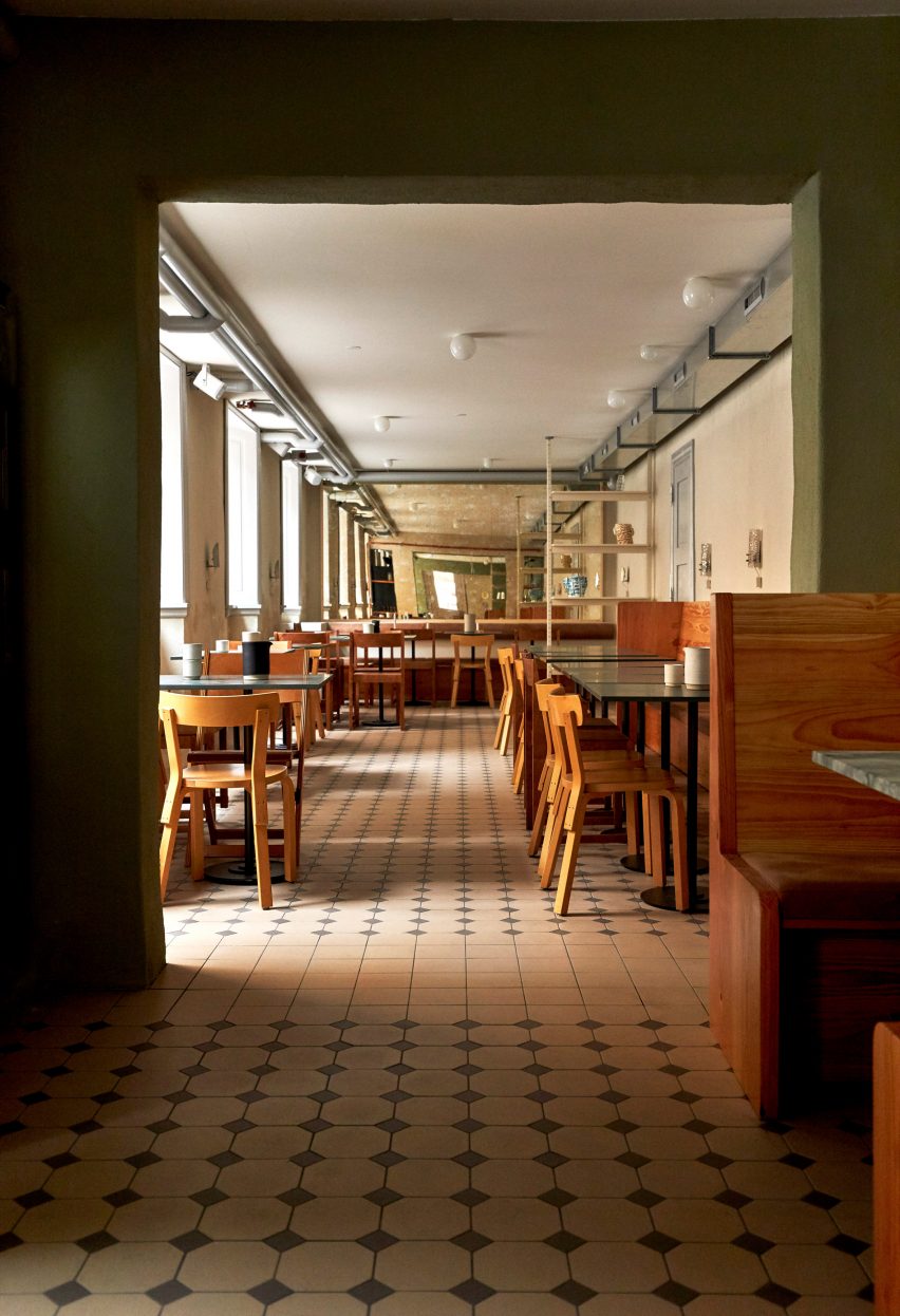 哥本哈根Yaffa餐厅空间设计，从法国咖啡馆中汲取灵感