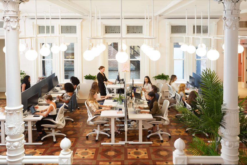 纽约联合工作俱乐部工作空间设计，办公室设计