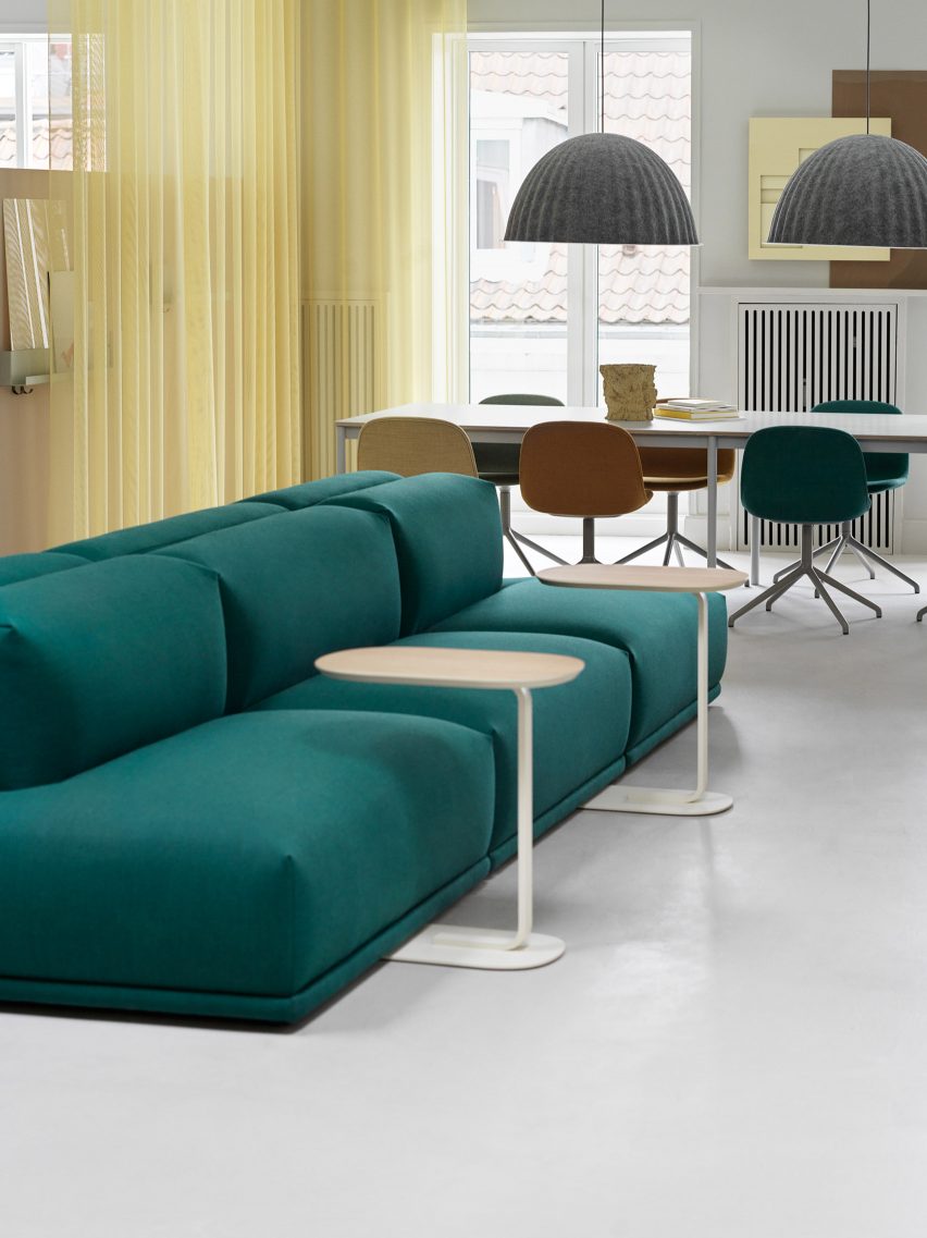 丹麦家具品牌muuto哥本哈根办公室设计，柔和舒适