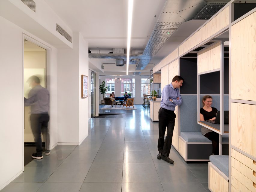 Threefold事务所伦敦办公室设计，幽静的工作空间