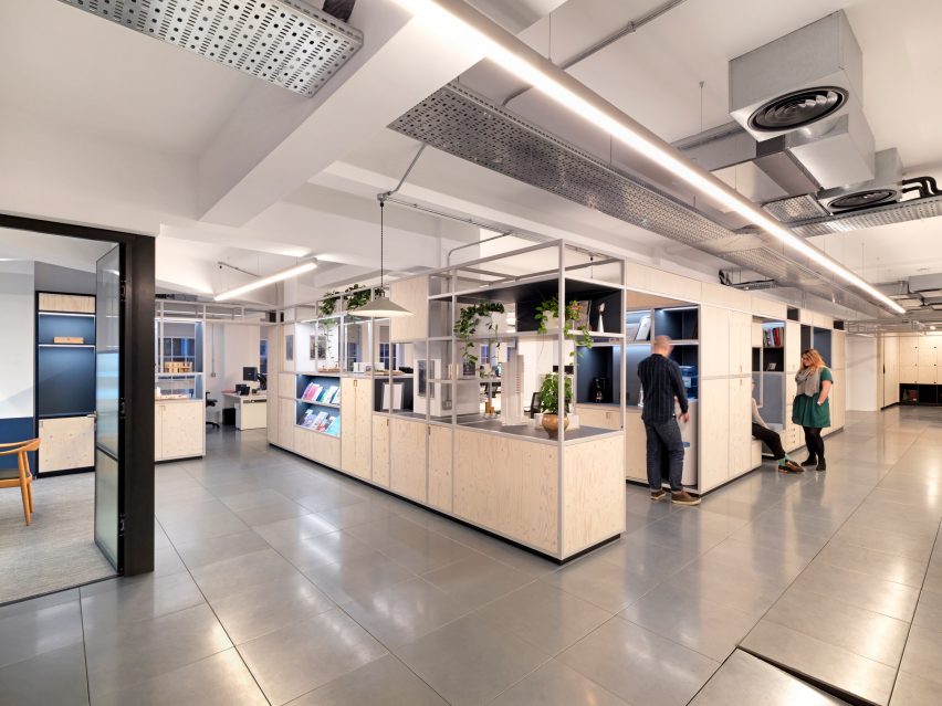 Threefold事务所伦敦办公室设计，幽静的工作空间