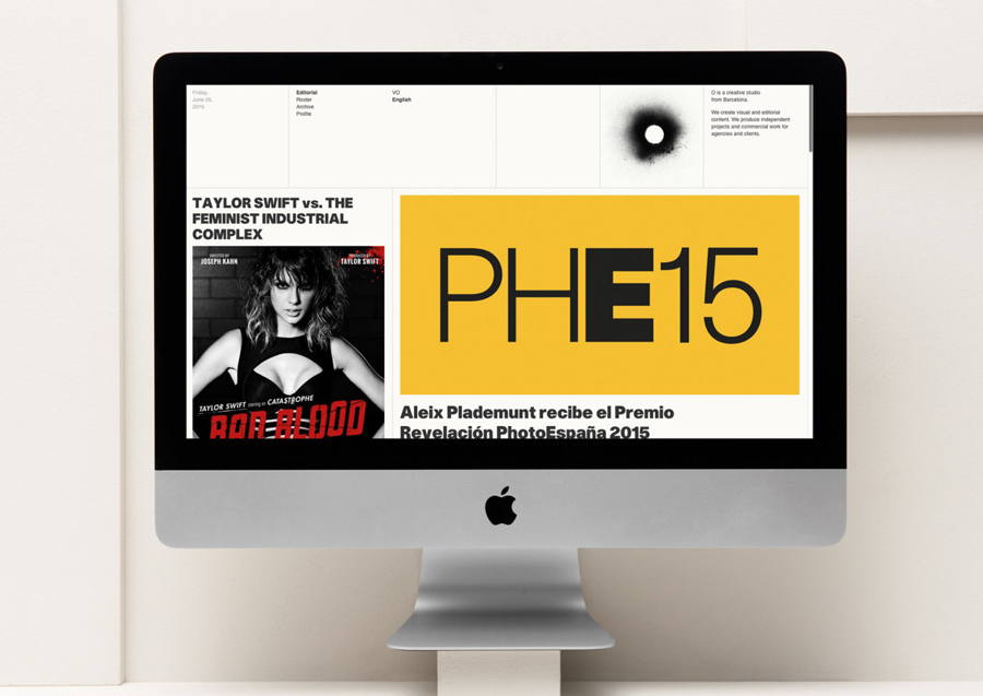 西班牙O品牌工作室vi形象设计，公司网站设计
