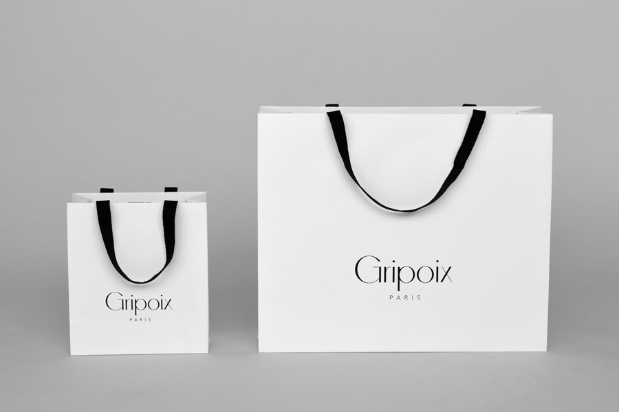 巴黎服装珠宝制造企业Gripoix品牌vi设计，手提袋设计