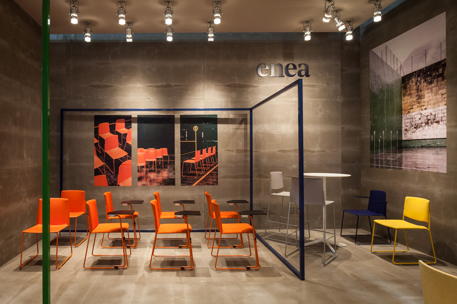 Enea当代家具制造企业vi设计，空间设计