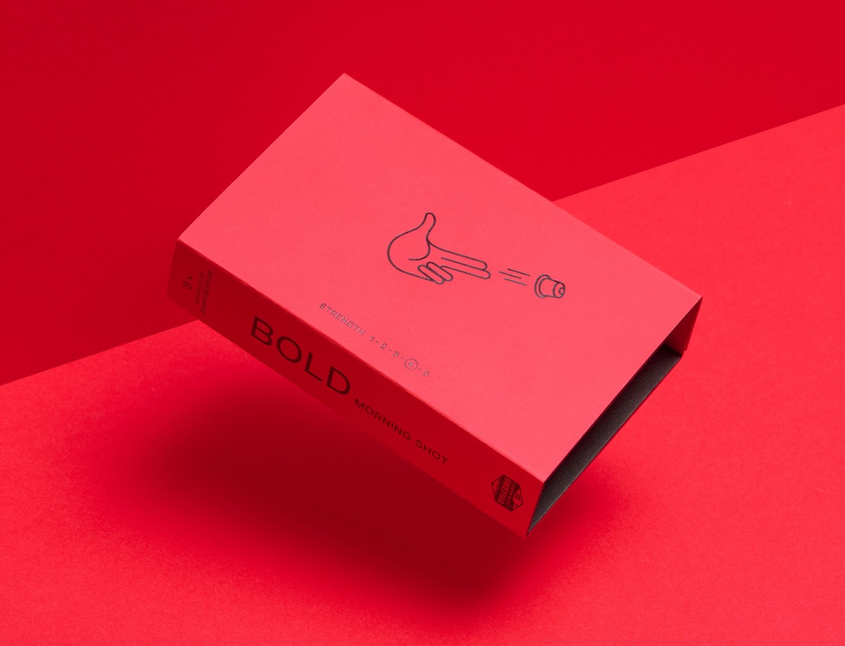 Volcano咖啡系列产品创意包装盒设计
