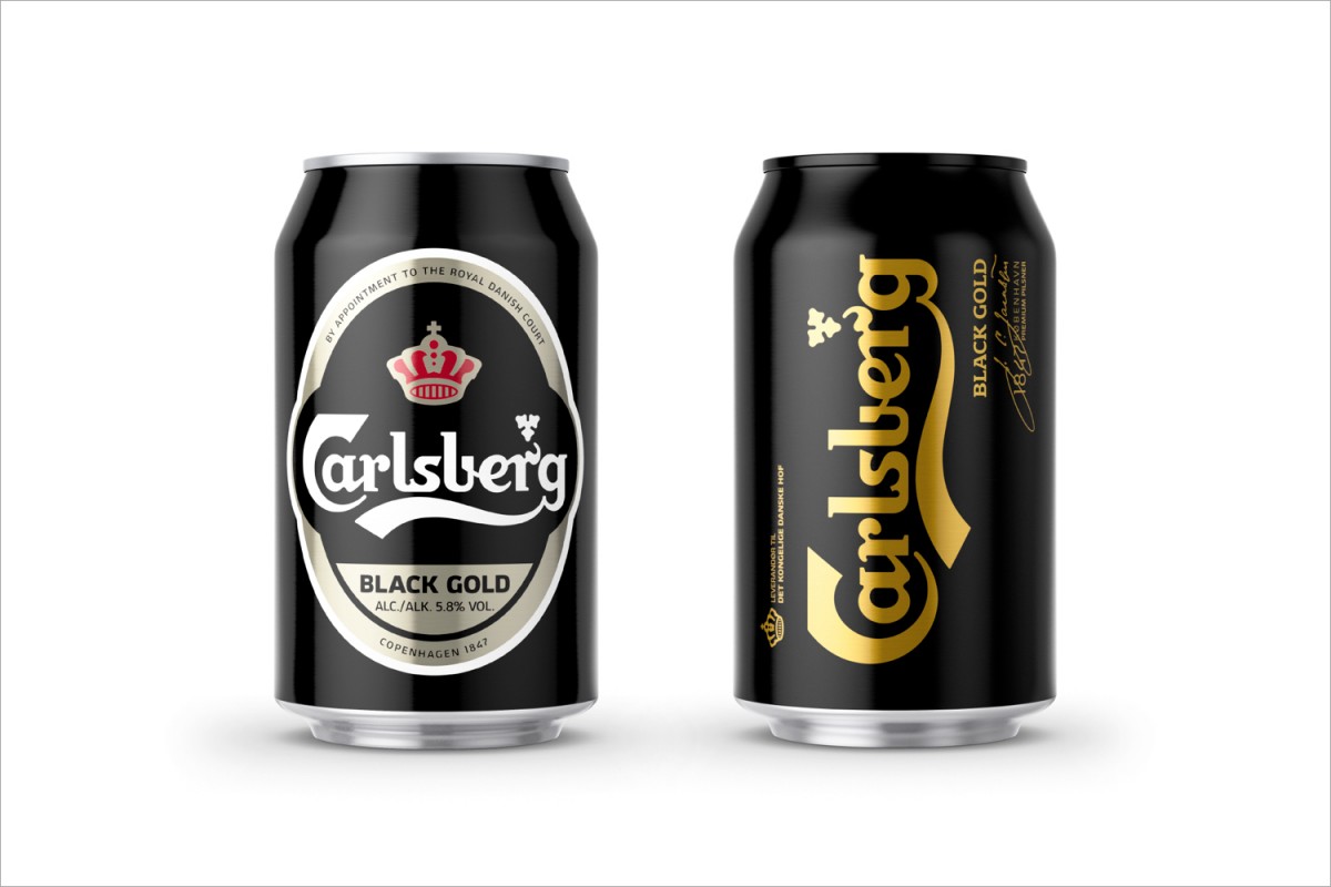 Carlsberg啤酒盒包装设计