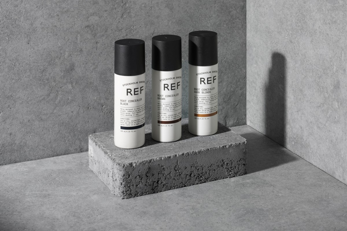 高品质有机REF瑞典护发品牌形象塑造，日用品包装设计