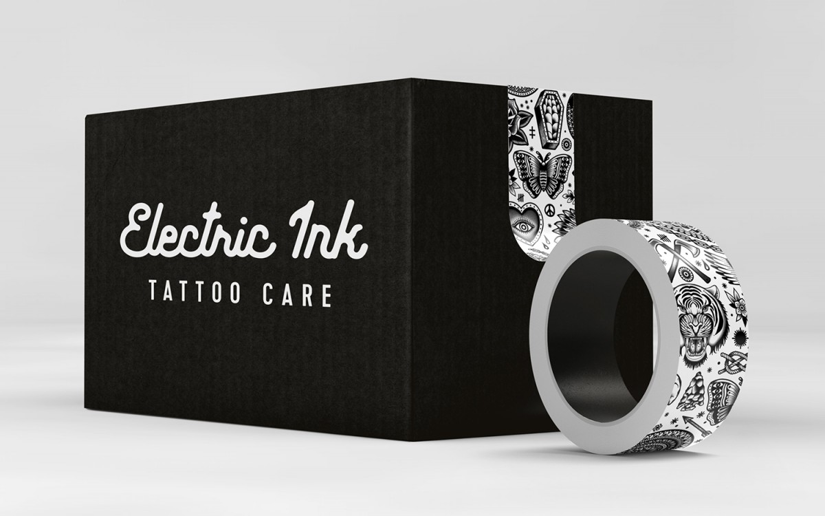 Electric Ink品牌形象设计 , 包装盒设计