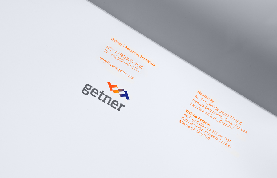 Getner咨询管理顾问品牌设计,名片设计