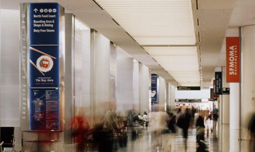 旧金山国际航站楼导视设计方法