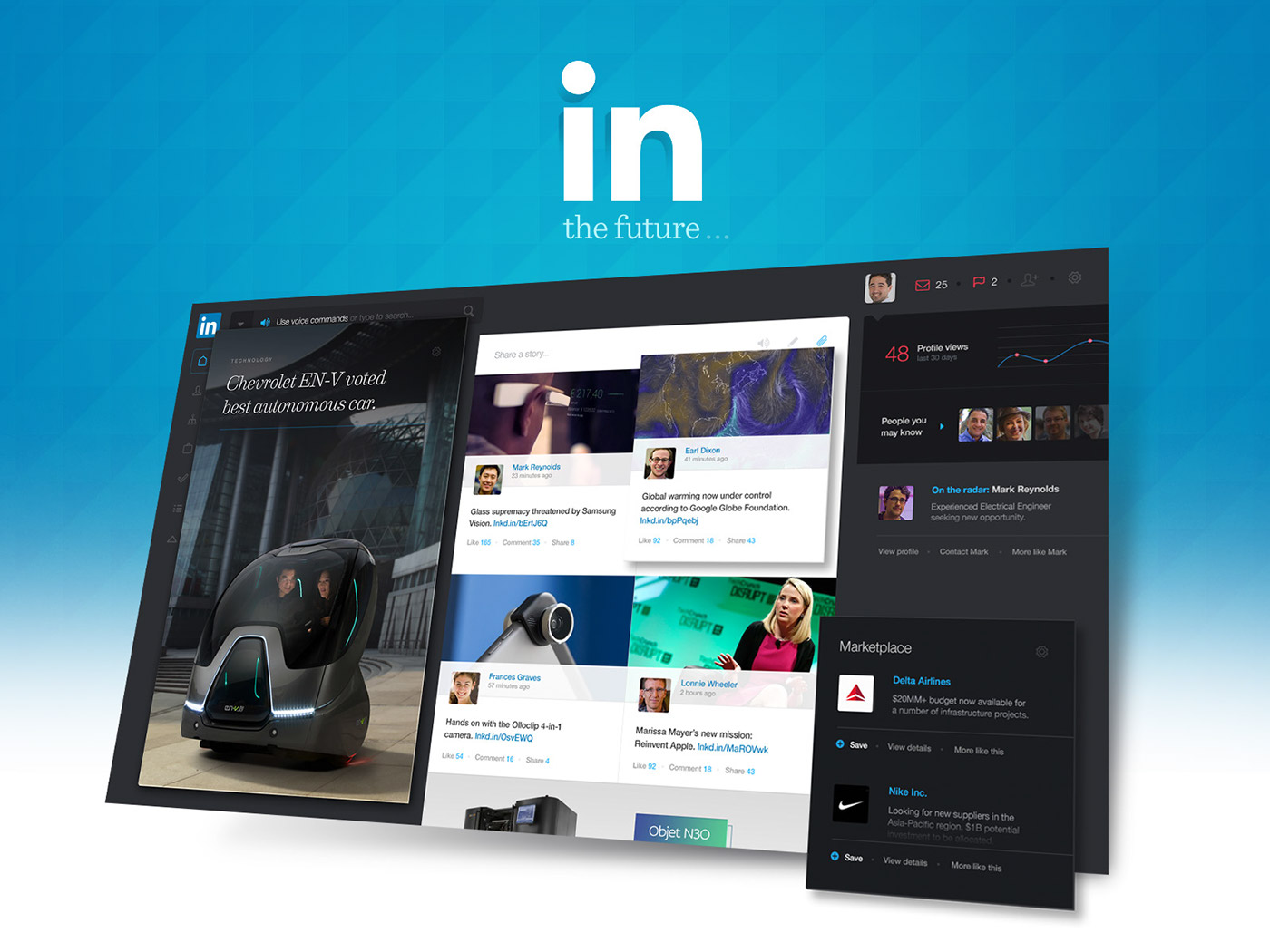 領英LinkedIn的企業網站設計理念旨在提升用戶體驗