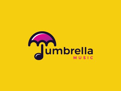 26个雨伞图形标志logo设计