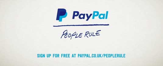 贝宝PayPal品牌标志设计创意，logo设计理念