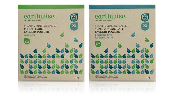 Earthwise绿色环保生态友好洗涤产品包装设计