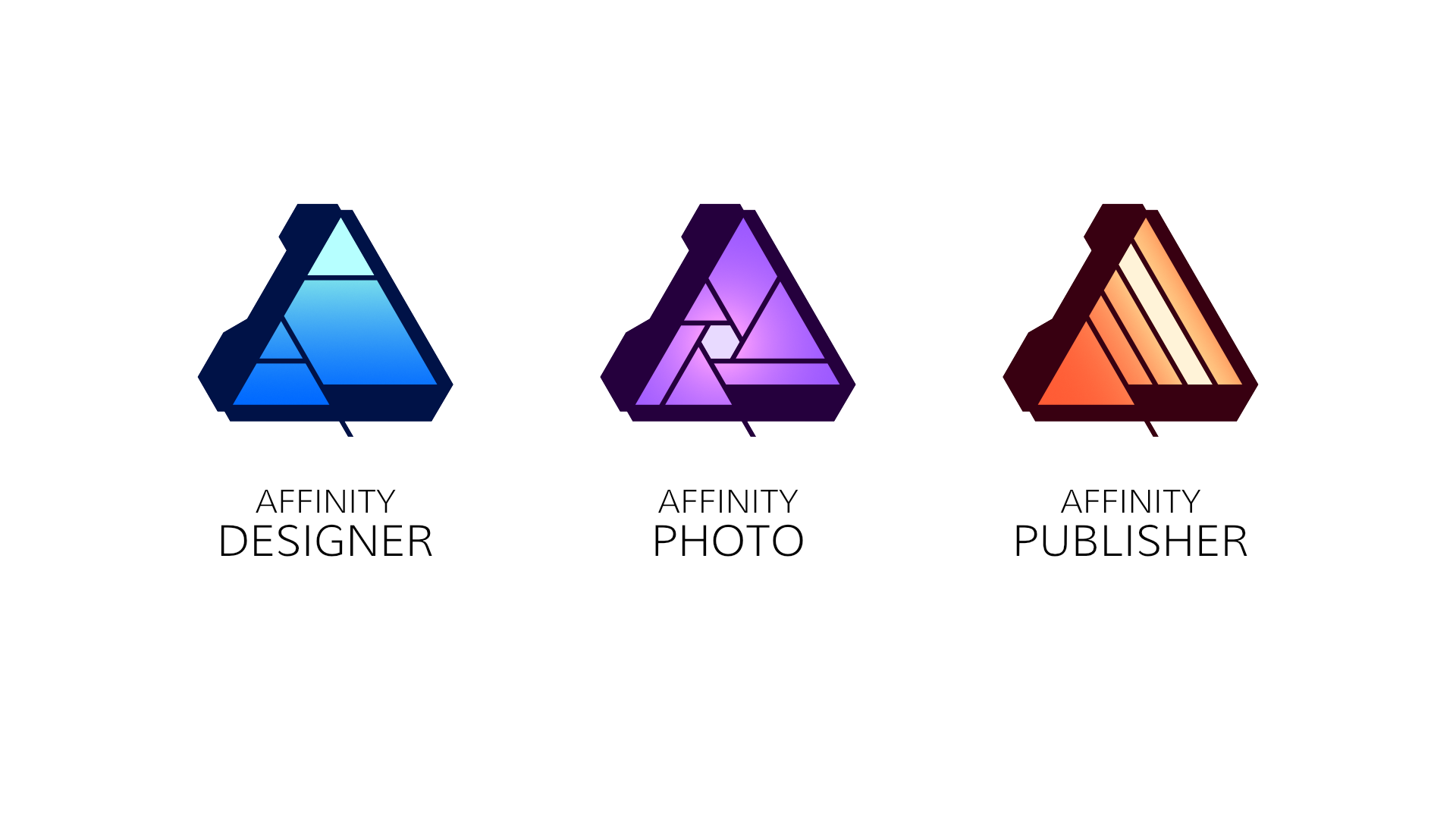 Affinity全新品牌logo设计，系列标志设计