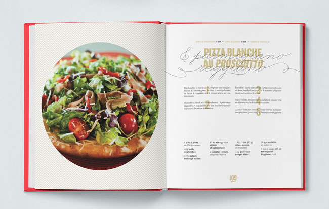 郑州画册设计公司分享:Pacini餐厅食谱画册设计