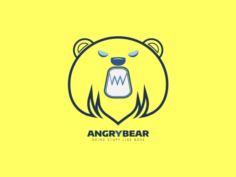 佛山logo设计公司分享：25个熊图形标志logo设计