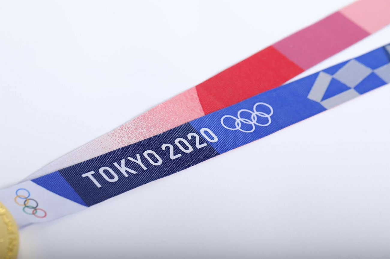 2020年东京奥运会用回收材料打造logo设计奥运奖牌