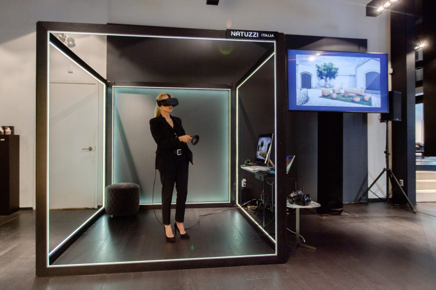 意大利家具品牌Natuzzi虚拟现实购物空间设计