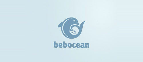 广州logo设计公司整理：18个海豚元素优秀logo设计