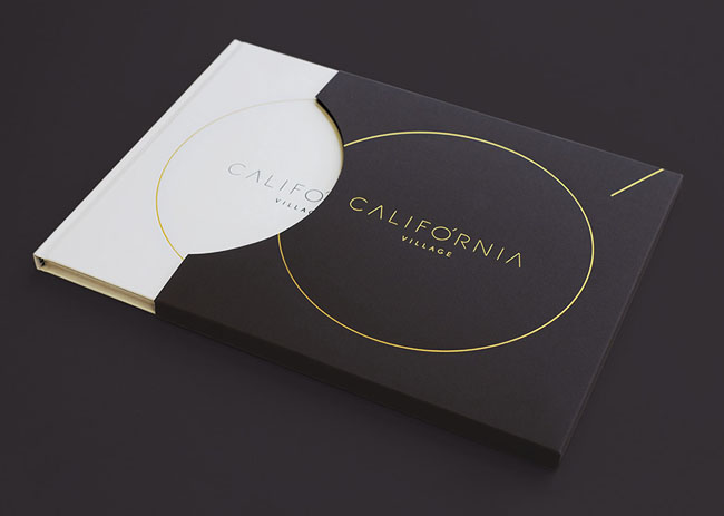 西安画册设计公司推荐：加利福尼亚房地产画册设计