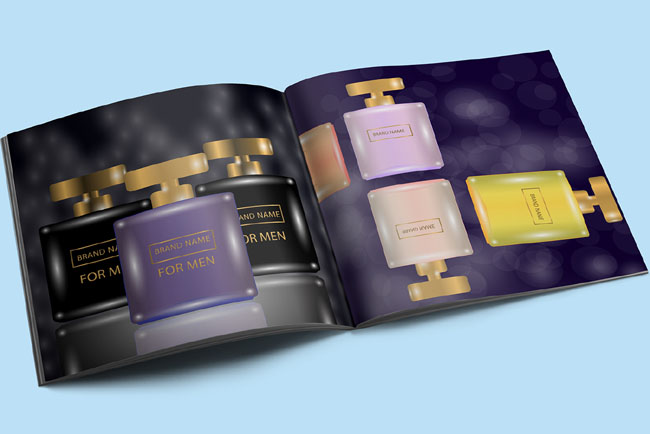 宣传画册设计公司案例：设计师香水品牌产品画册设计