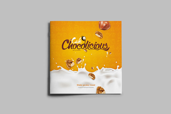 厦门画册设计公司分享：咖啡馆甜品产品画册设计欣赏