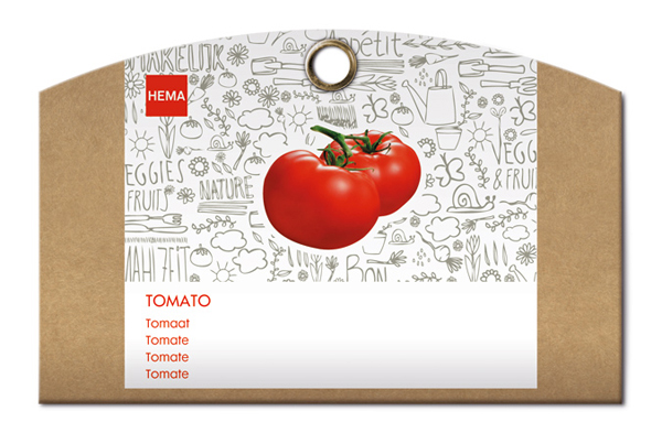 国际零售商HEMA蔬菜果蔬包装设计