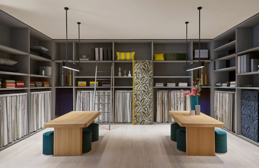 丹麦纺织公司kvadrat家居零售空间展厅设计