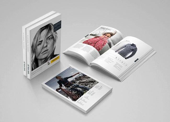 欧洲户外服装品牌Devold的公司简介画册设计