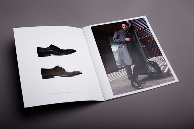 龙华画册设计：男鞋品牌画册设计
