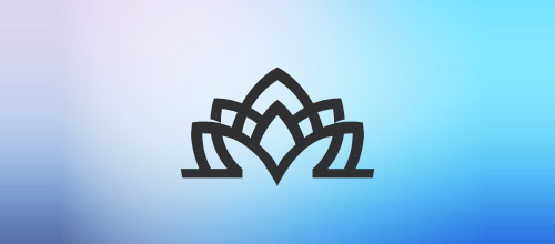 28个莲花图形企业logo设计