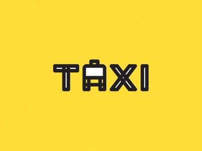 深圳logo设计公司整理：19个出租车图形logo设计图