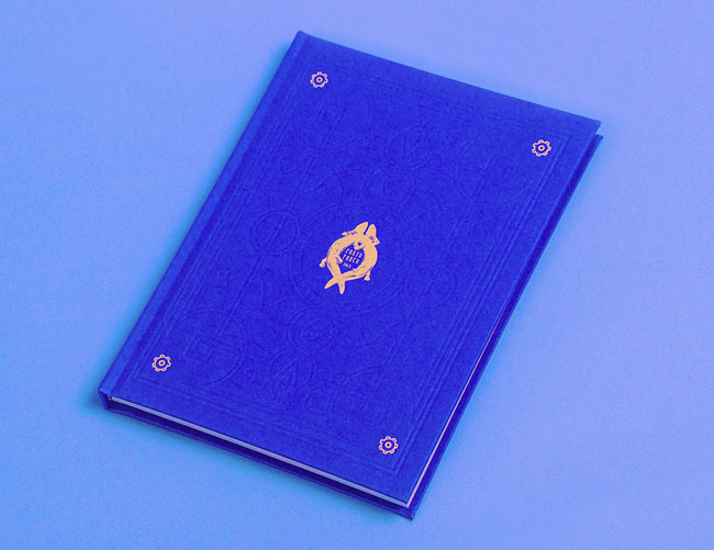 公司画册设计公司分享蓝色创意画册设计案例