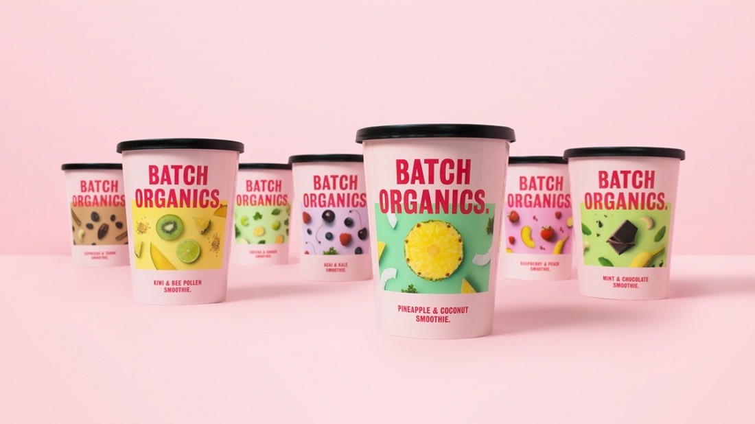 Batch Organics有機產品品牌形象設計，健康飲食的忙碌人群的選擇