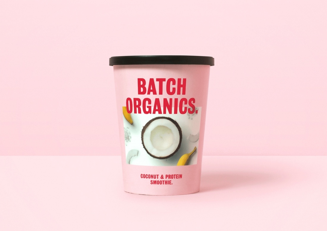 Batch Organics有機產品品牌形象設計，健康飲食的忙碌人群的選擇