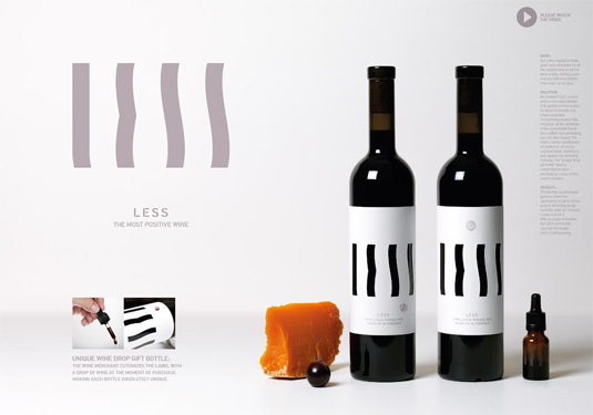 现代简约风格红酒品牌包装设计，简约而不简单
