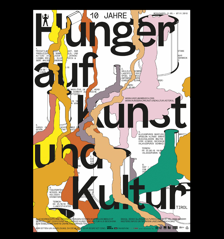 柏林平面设计师卡罗丽娜插画海报设计