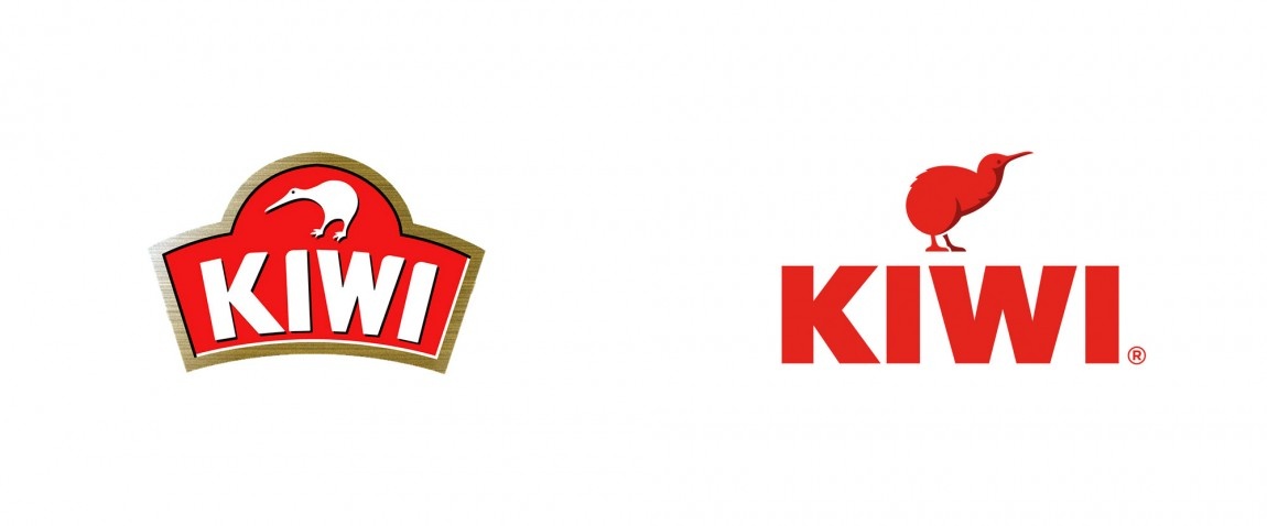 New Logo and Packaging for Kiwi by Landor (with Glitschka Studios)